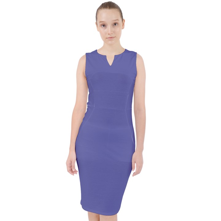 Blue Iris	 - 	Midi Bodycon Dress