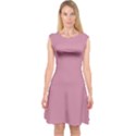 Cashmere Rose Pink	 - 	Capsleeve Midi Dress View1