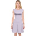 Languid Lavender Purple	 - 	Capsleeve Midi Dress View1