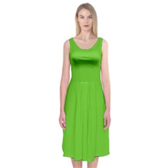 Jasmine Green	 - 	Midi Sleeveless Dress