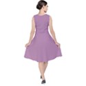 Opera Mauve Purple	 - 	V-Neck Midi Sleeveless Dress View2