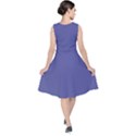 Blue Iris	 - 	V-Neck Midi Sleeveless Dress View2