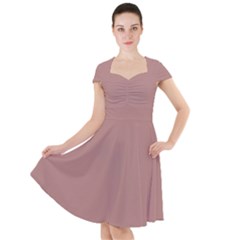 Sloe Gin Fizz	 - 	cap Sleeve Midi Dress by ColorfulDresses