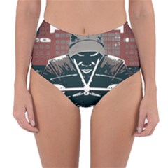 Sigaamoda Reversible High-waist Bikini Bottoms