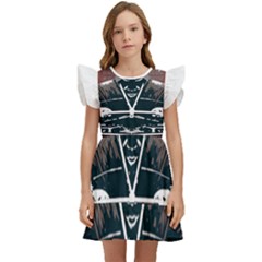 Sigaamoda Kids  Winged Sleeve Dress