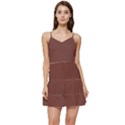 Bole Brown	 - 	Short Frill Dress View1