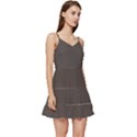 Ash Grey	 - 	Short Frill Dress View3