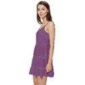 Sparkling Grape Purple	 - 	Short Frill Dress View2