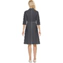 Shadow Grey	 - 	Classy Knee Length Dress View4