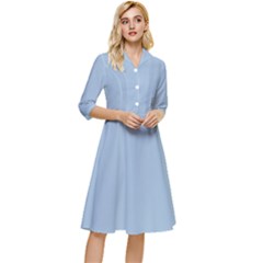 Cashmere Blue	 - 	classy Knee Length Dress by ColorfulDresses