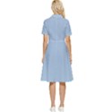 Cashmere Blue	 - 	Button Top Knee Length Dress View2