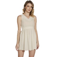 Magnolia	 - 	sleeveless High Waist Mini Dress