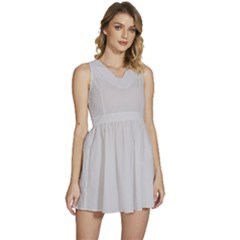 Nimbus Cloud	 - 	sleeveless High Waist Mini Dress by ColorfulDresses