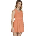 Light Orange	 - 	Sleeveless High Waist Mini Dress View3