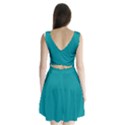 Viridian Green	 - 	Split Back Mini Dress View2