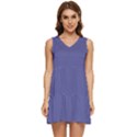 Blue Iris	 - 	Tiered Sleeveless Mini Dress View1