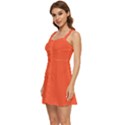 Portland Orange	 - 	Ruffle Edge Bra Cup Chiffon Mini Dress View2