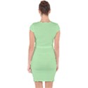 Light Jade	 - 	Capsleeve Drawstring Dress View2