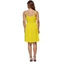 Bumblebee Yellow	 - 	V-Neck Pocket Summer Dress View4