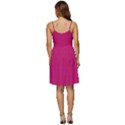 Peacock Pink	 - 	V-Neck Pocket Summer Dress View4