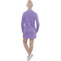 Bougain Villea Purple	 - 	Long Sleeve Casual Dress View2