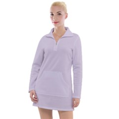 Languid Lavender Purple	 - 	long Sleeve Casual Dress by ColorfulDresses