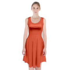 Orange Flame	 - 	racerback Midi Dress