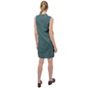 Beetle Green	 - 	Sleeveless Shirt Dress View2