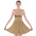 Fallow Brown	 - 	Strapless Bra Top Dress View1