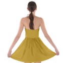 Lemon Curry Yellow	 - 	Strapless Bra Top Dress View2