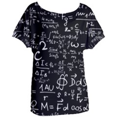 E=mc2 Text Science Albert Einstein Formula Mathematics Physics Women s Oversized Tee by Jancukart