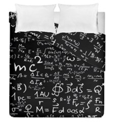 E=mc2 Text Science Albert Einstein Formula Mathematics Physics Duvet Cover Double Side (queen Size)