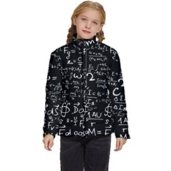 E=mc2 Text Science Albert Einstein Formula Mathematics Physics Kids  Puffer Bubble Jacket Coat