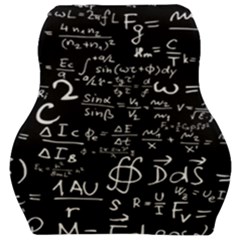 E=mc2 Text Science Albert Einstein Formula Mathematics Physics Car Seat Velour Cushion  by Jancukart