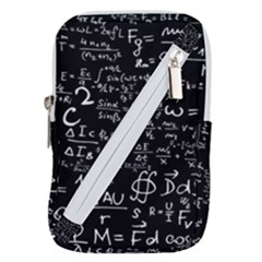 E=mc2 Text Science Albert Einstein Formula Mathematics Physics Belt Pouch Bag (large)