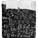 E=mc2 Text Science Albert Einstein Formula Mathematics Physics Duvet Cover Double Side (King Size) View1