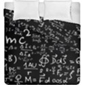 E=mc2 Text Science Albert Einstein Formula Mathematics Physics Duvet Cover Double Side (King Size) View2