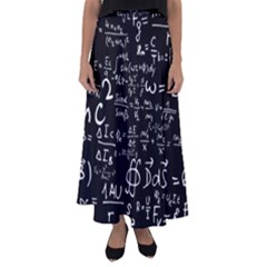 E=mc2 Text Science Albert Einstein Formula Mathematics Physics Flared Maxi Skirt