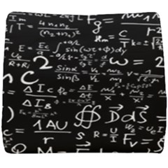 E=mc2 Text Science Albert Einstein Formula Mathematics Physics Seat Cushion by Jancukart