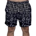 E=mc2 Text Science Albert Einstein Formula Mathematics Physics Men s Shorts View1