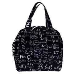 E=mc2 Text Science Albert Einstein Formula Mathematics Physics Boxy Hand Bag