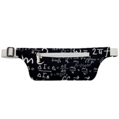 E=mc2 Text Science Albert Einstein Formula Mathematics Physics Active Waist Bag