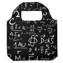 E=mc2 Text Science Albert Einstein Formula Mathematics Physics Premium Foldable Grocery Recycle Bag