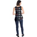 Black And Multicolored Polka Dot Artwork Digital Art Sleeveless Tunic View2