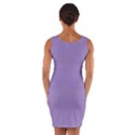 Bougain Villea Purple	 - 	Wrap Front Bodycon Dress View2