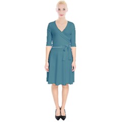 Ming Green	 - 	wrap Up Cocktail Dress by ColorfulDresses