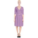 Opera Mauve Purple	 - 	Wrap Up Cocktail Dress View1