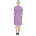 Opera Mauve Purple	 - 	Wrap Up Cocktail Dress View2