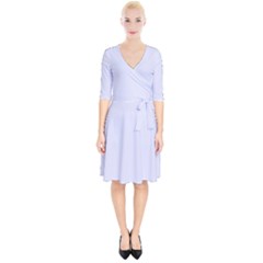 Soft Lavender Purple	 - 	wrap Up Cocktail Dress by ColorfulDresses