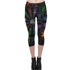 Zodiac Geek Capri Leggings 